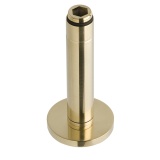 BC Designs Victrion Brushed Gold Ceiling Mounted Shower Arm Cut Out